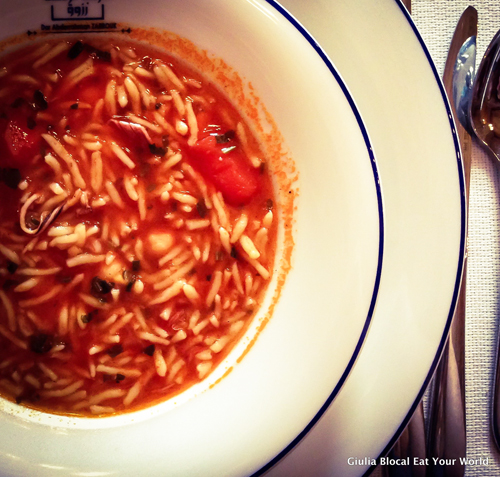 Chorba, Tunisian soup, from Tunisia.